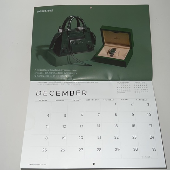 FASHIONPHILE 2022 Calendar - Picture 9 of 11